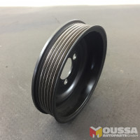 Crankshaft wheel pulley