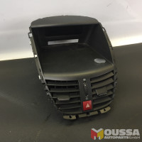 Air nozzle trim air duct cover