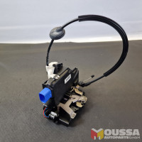 Door lock with bowden cable