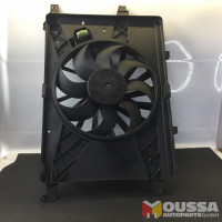 Engine fan radiator fan