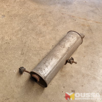 Exhaust muffler silencer box