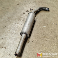 Silencer exhaust pipe