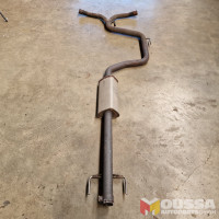 Exhaust muffler pipe