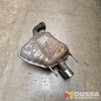 Exhaust silencer box