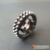 Sprocket gear control gear