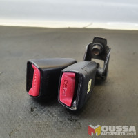 Seat belt double buckle