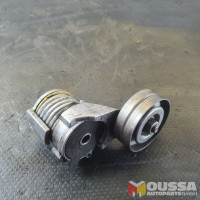 Belt tensioner damper