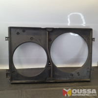 Radiator fan bracket frame