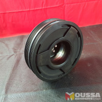 Crankshaft pulley vibration damper