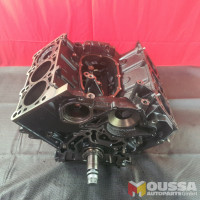 V6 Engine block crankshaft pistons