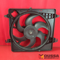 Engine cooling motor fan