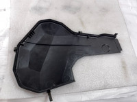 Toothed timing belt guard