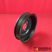 Crankshaft wheel pulley