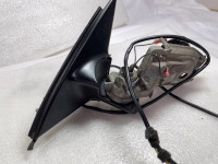 Exterior mirror mounting with electric adjusting u