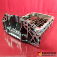 Oil pan oil sump block