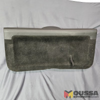 Parcel shelf cover trunk trim