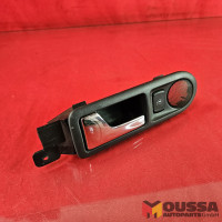 Door opener handle window switch