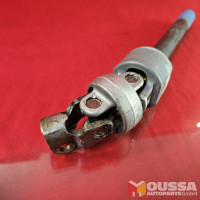 Steering column shaft coupling