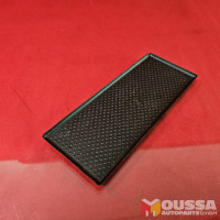 Rubber mat center console insert