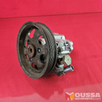 Vane steering pump with pulley