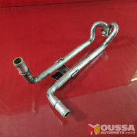 Oil filter coolant pipe