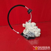 Door lock with bowden cable