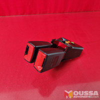 Seat belt double buckle