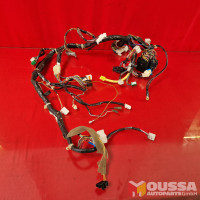 Headlight wiring harness cable set