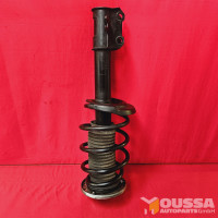 Shock absorber strut leg