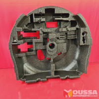 Spare wheel insert box foam mounting