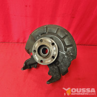 Knuckle wheel hub axle leg
