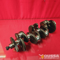 Crankshaft with timing gear