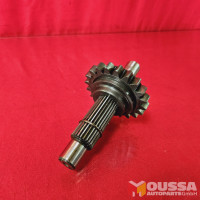 Reverse gear shaft spindle