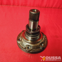 Flanged shaft socket shaft