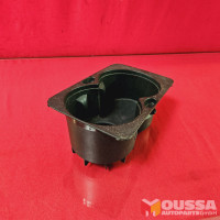 Cup holder center console coin tray