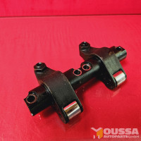 Rocker arm shaft with rocker arm