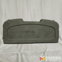 Parcel shelf cover trim