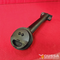 Oil pump inlet tube strainer