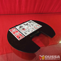 Spare wheel cover holder