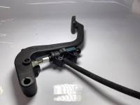 Clutch master cylinder with pedal