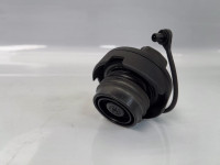 Fuel filler cap with strap