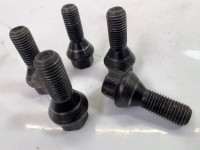 Set of 5 wheel rim screw bolt