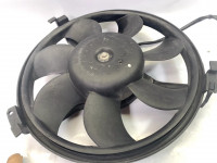 Radiator cooling fan and motor