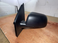 Side Mirror housing with glass