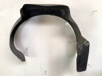 Wheel arch mud dust cover left