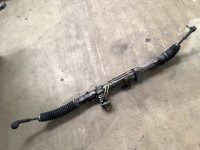 Steering gear rack and rods