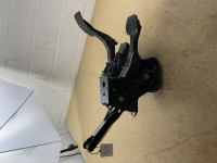 Brake pedal with bracket