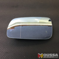 Side view wing mirror glas