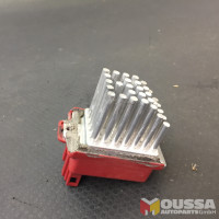 Heater blower resistor motor fan