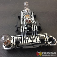 Taillight bulb holder